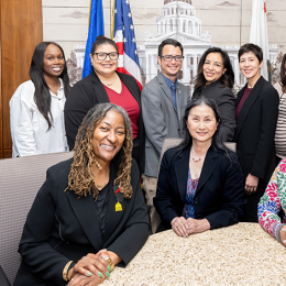 Randi Tahara Installed as Commission President